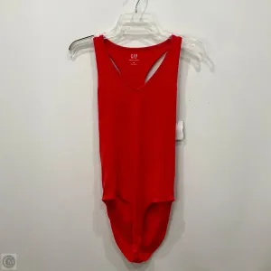 modern bodysuit Bodysuit By Gap In Red, Size: M