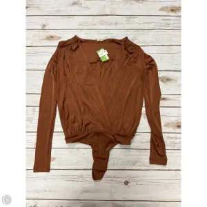 petite bodysuit beach bodysuit Bodysuit By Free People In Brown, Size: Xs