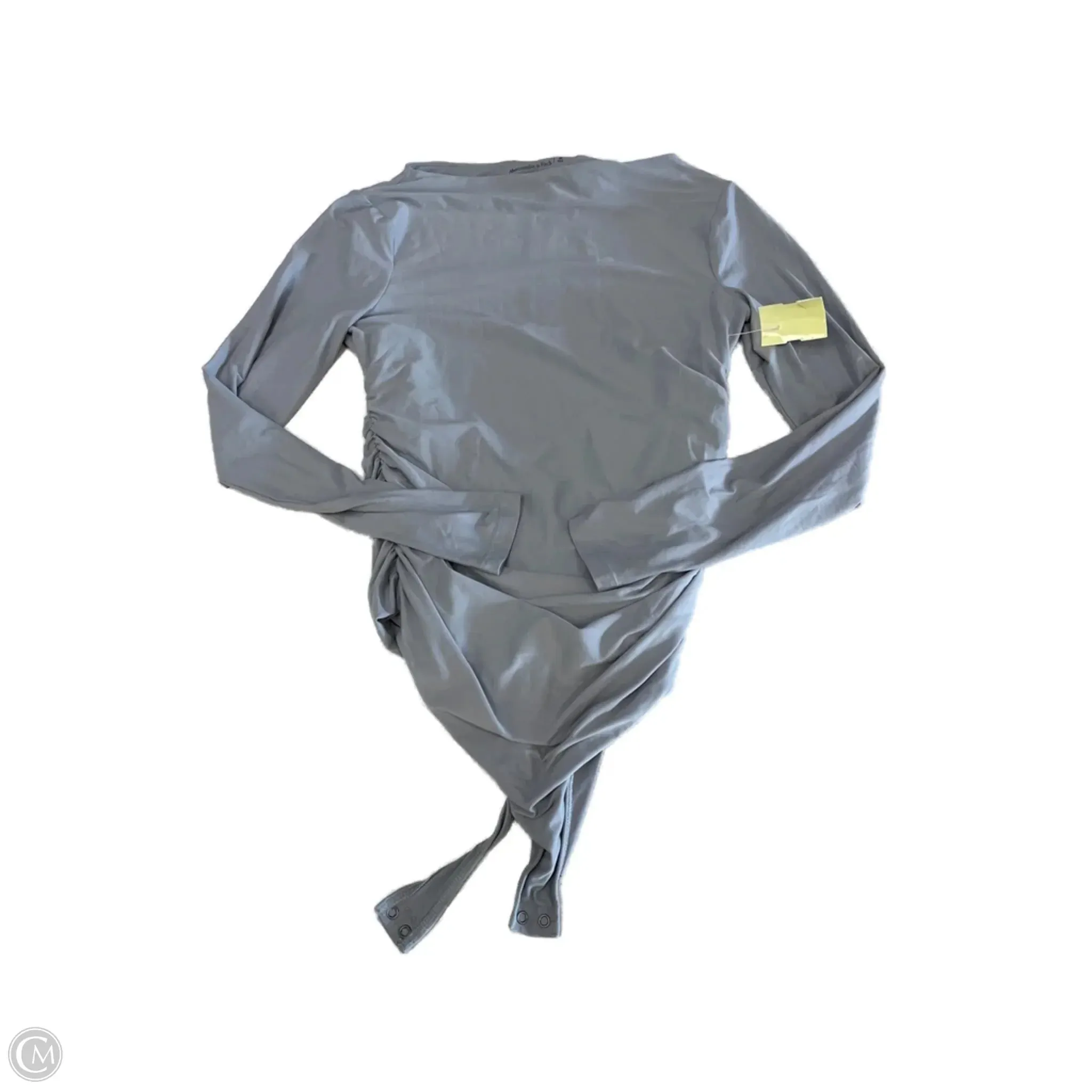 daily bodysuit Bodysuit By Abercrombie And Fitch In Grey, Size: M