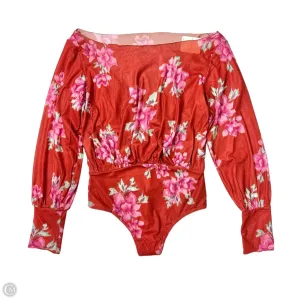 Bodysuit By Free People In Floral Print, Size: S bamboo bodysuit