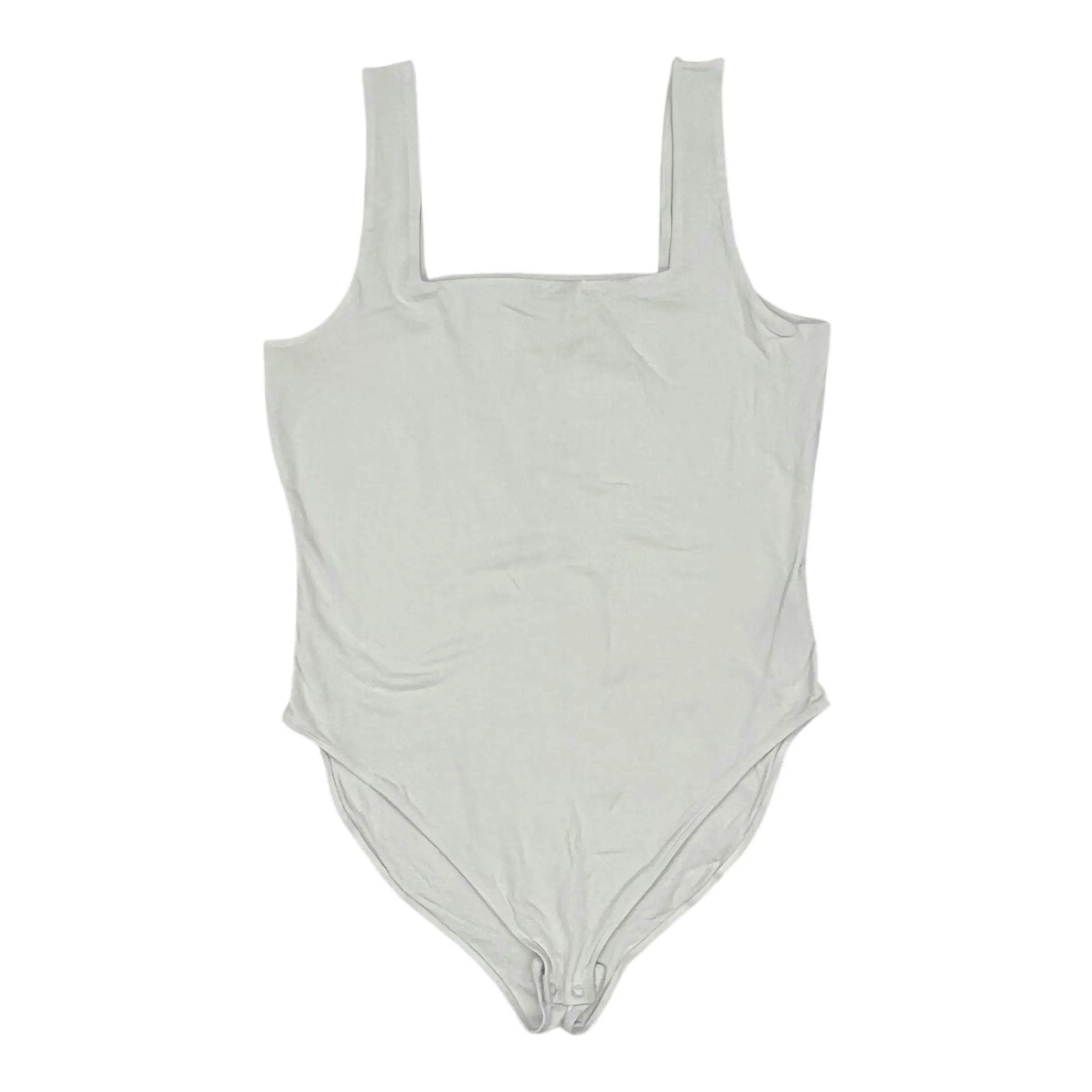 Bodysuit By Old Navy In White, Size:Xl low back bodysuit lightweight bodysuit