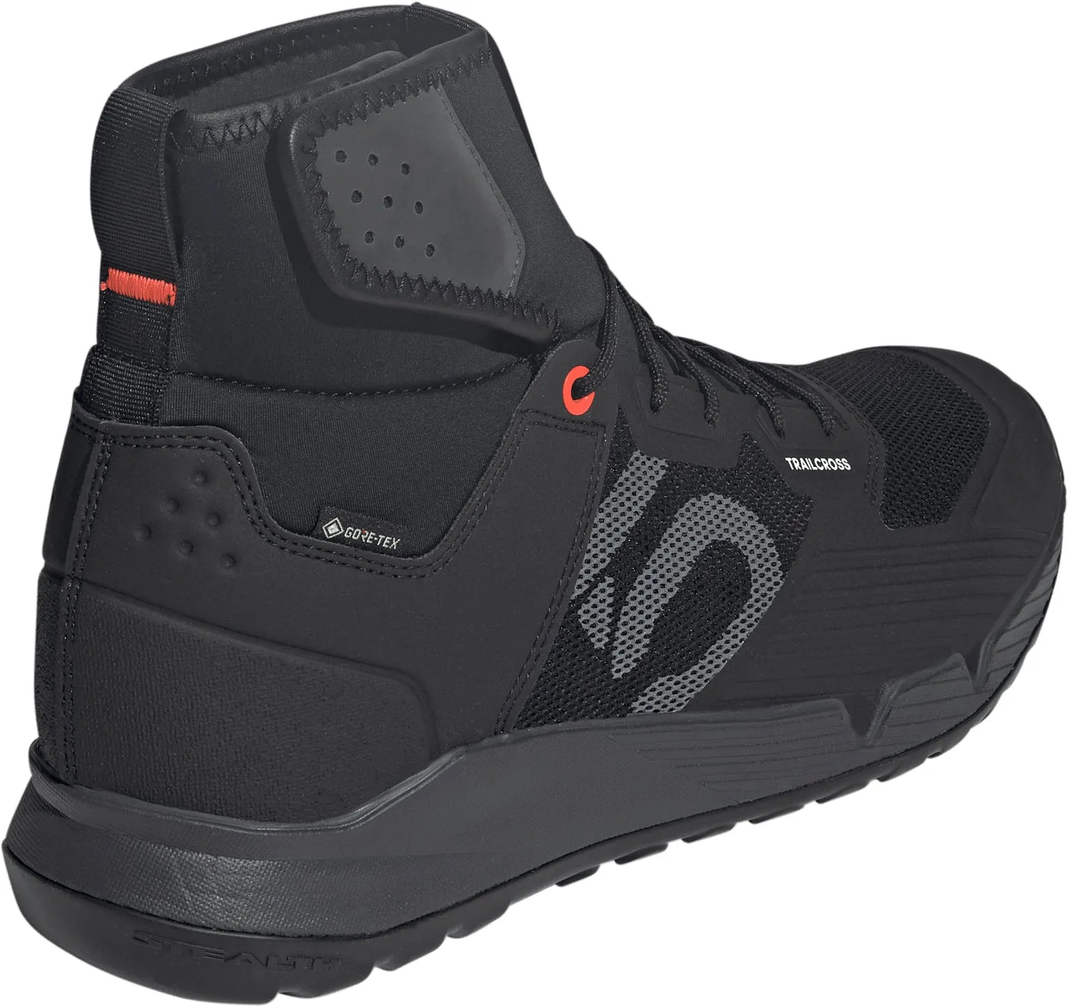 Five Ten TrailCross GORE-TEX Mens MTB Cycling Shoes - Black Adaptive Fit Stretchable Openings