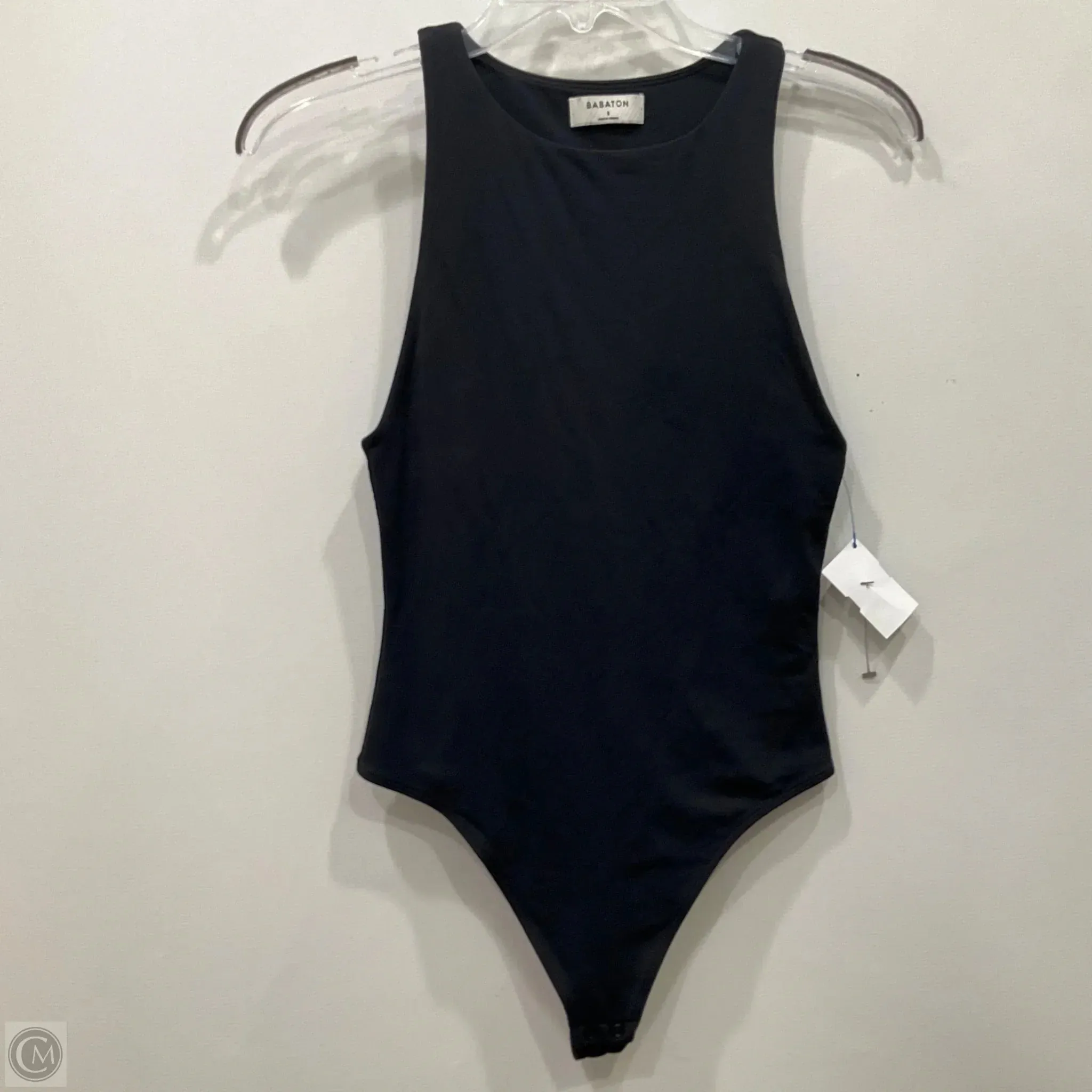 Bodysuit By Babaton In Black, Size: S postpartum bodysuit deep plunge bodysuit