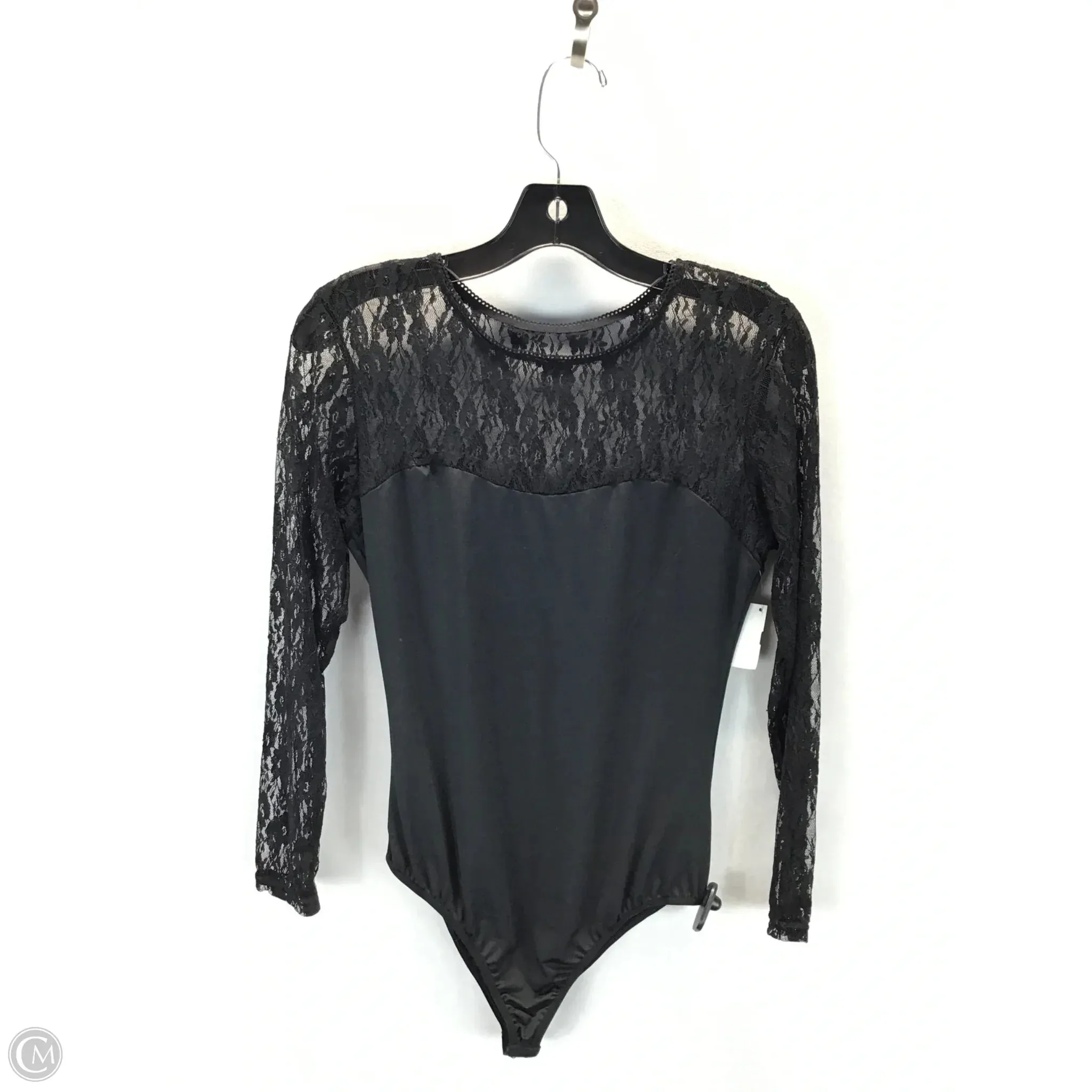 Bodysuit By Clothes Mentor In Black, Size: 10 brown bodysuit modern bodysuit