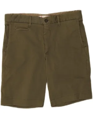 Quick Fit Design PEUTEREY Mens Chino Shorts IT 50 Large W34 Khaki Cotton