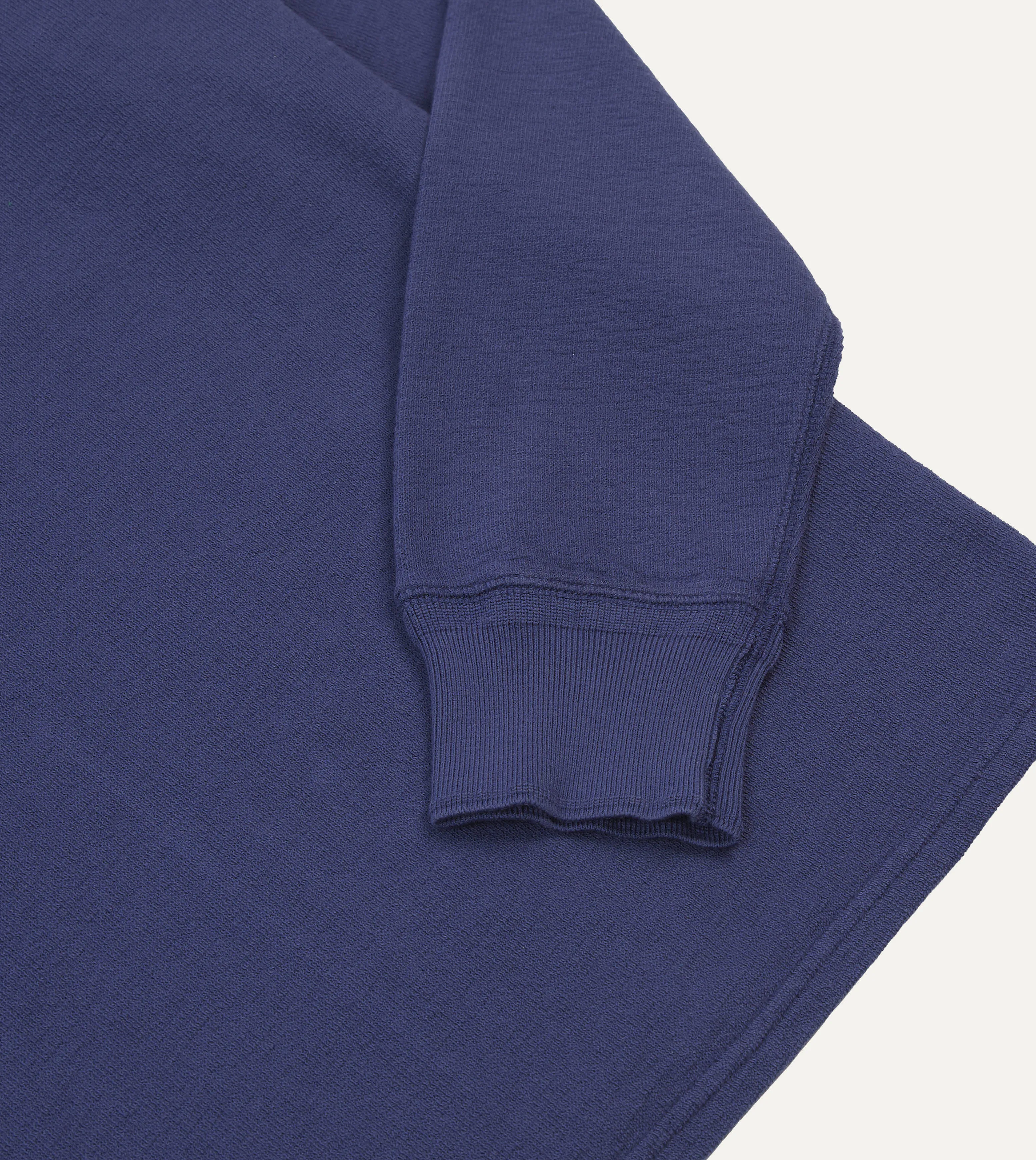 Holiday Casual Casual Wearable Navy Cotton Long-Sleeve Mock Neck Hiking T-Shirt