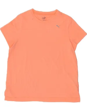 Teenager fashion PUMA Womens T-Shirt BEST SELL UK 18 XL  Orange Polyester