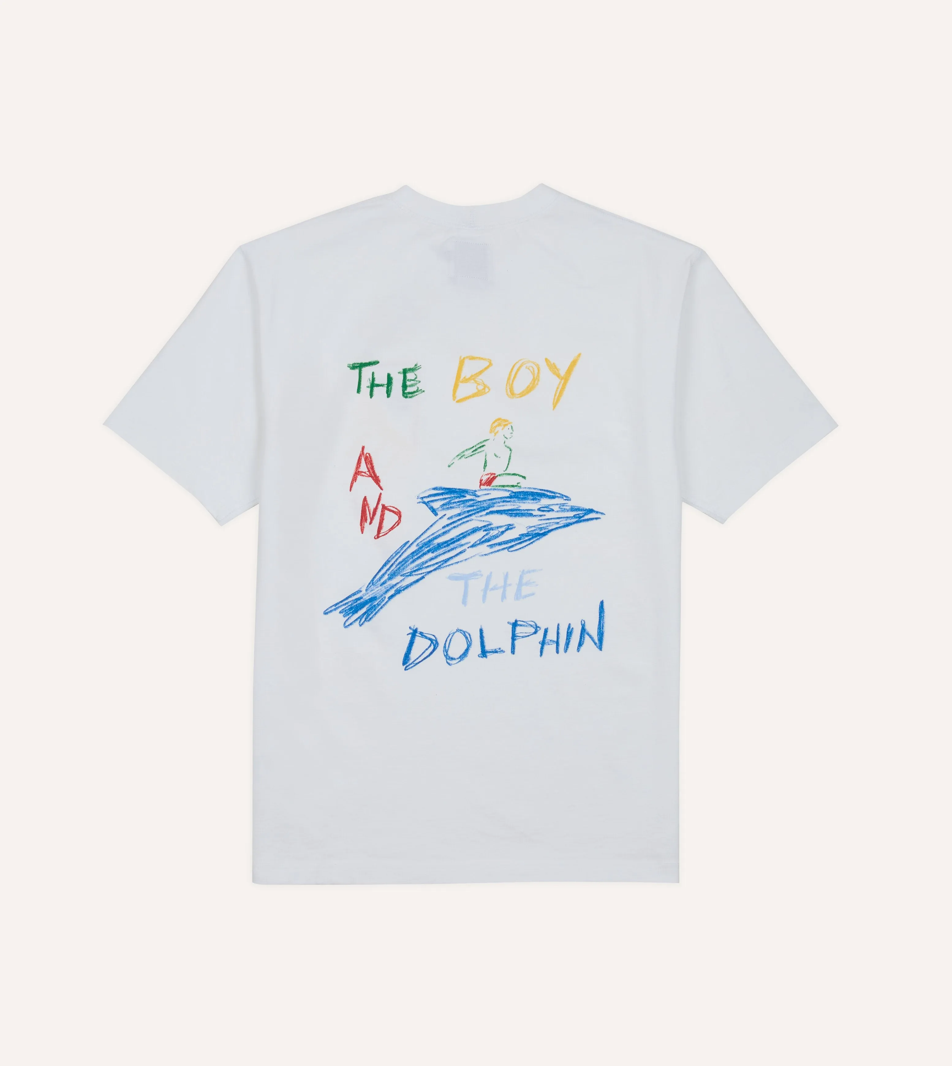 Cozy Comfort Look Michael McGregor for Drake's Dolphin T-Shirt