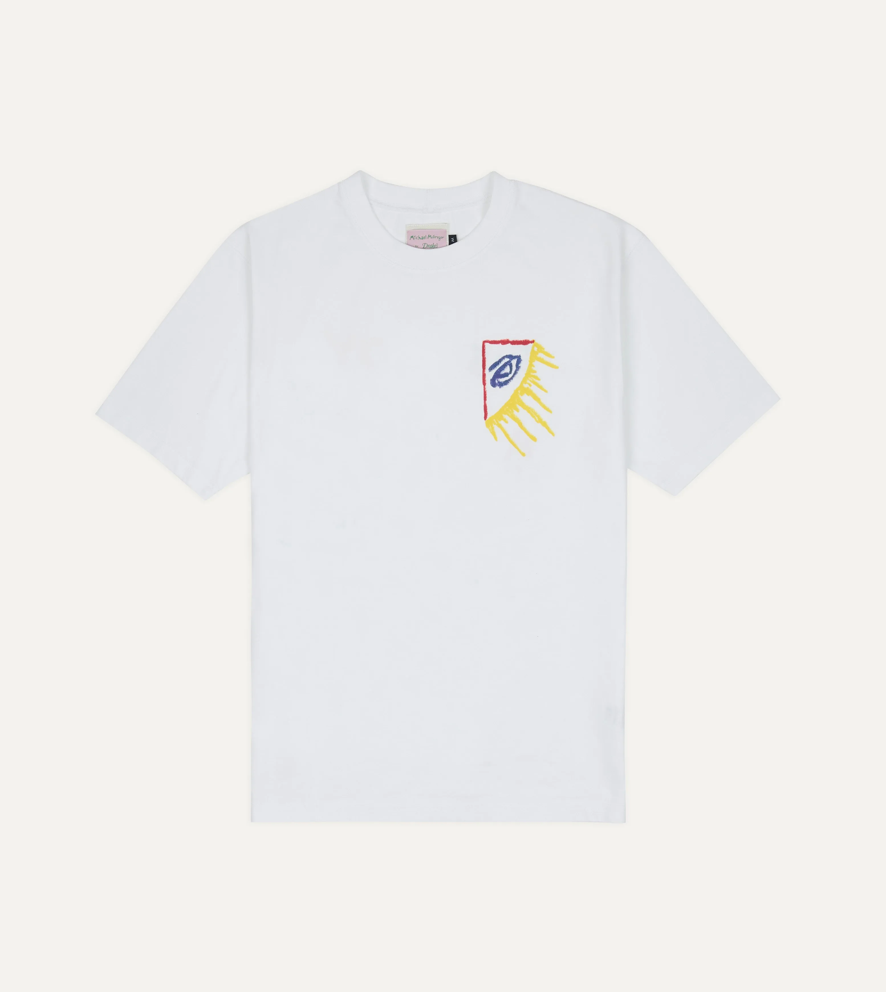 Michael McGregor for Drake's Dolphin T-Shirt Smooth Seam Technology