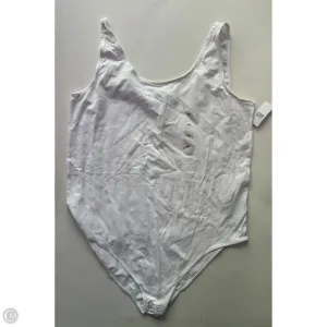 Bodysuit By Gap In White, Size: 2x ballet bodysuit turtleneck bodysuit