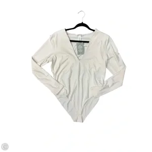 summer bodysuit swim bodysuit Bodysuit By H&m In Cream, Size: Xl