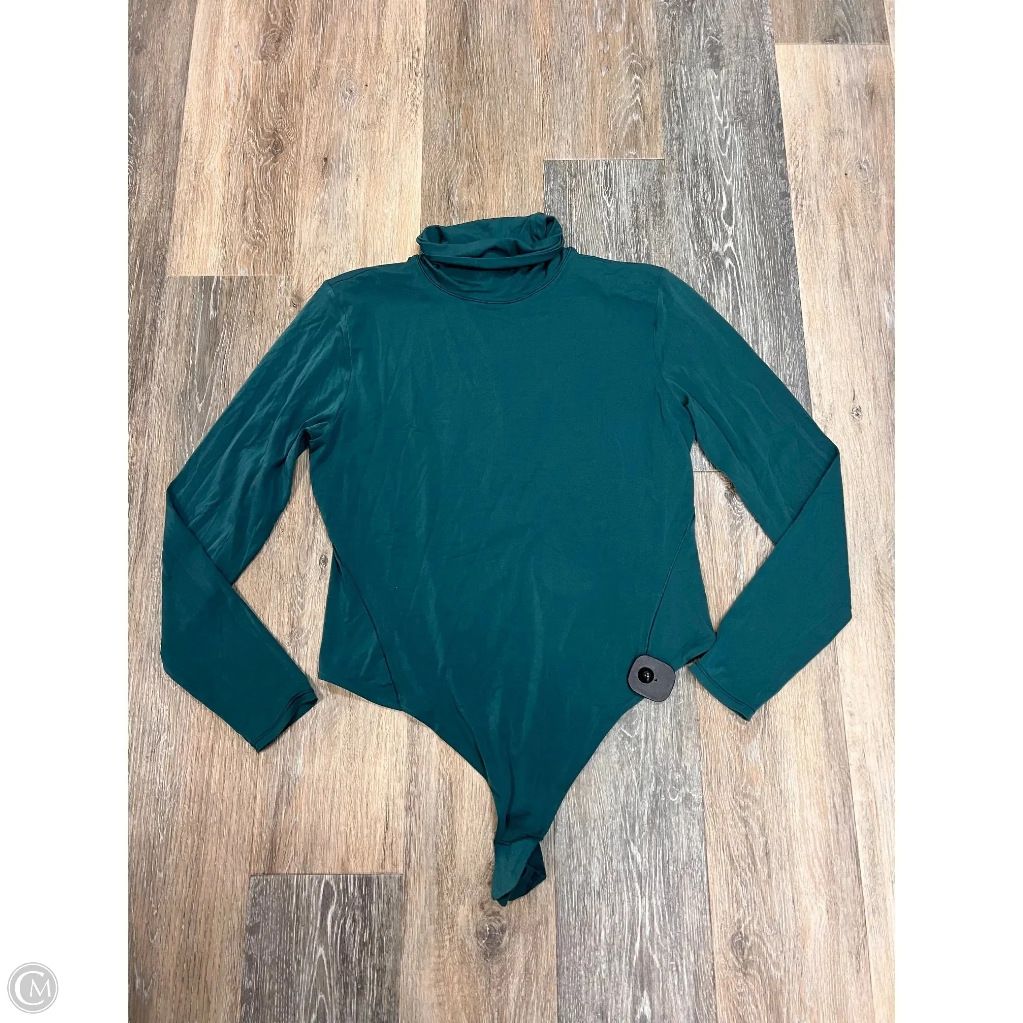 knit bodysuit bodysuit with shorts Bodysuit By Lululemon In Green, Size: Xl