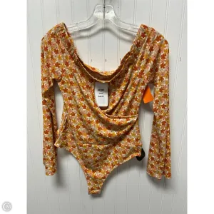 Bodysuit By Promesa In Floral Print, Size: M bodysuit with jeans