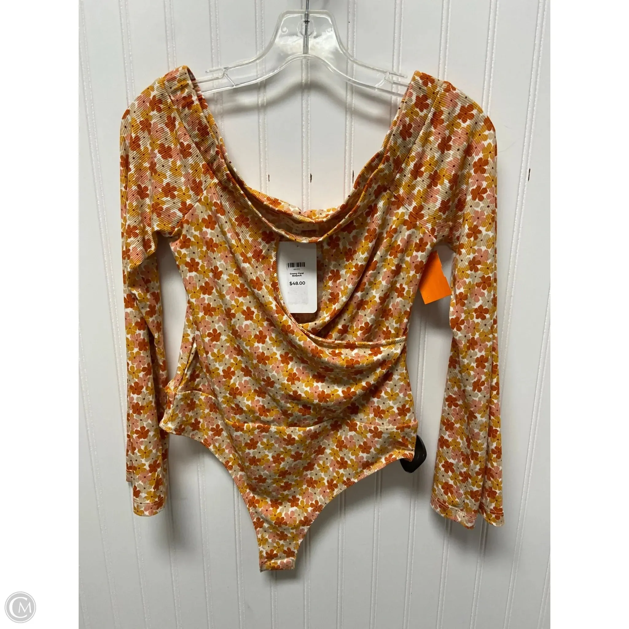 Bodysuit By Promesa In Floral Print, Size: M bodysuit with jeans