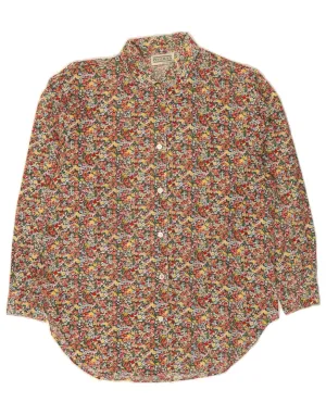 First Date High Street Fashion PENNY BLACK Womens Shirt UK 8 Small Multicoloured Floral