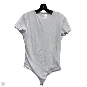 Bodysuit By Abercrombie And Fitch In White, Size: Xl wardrobe essential bodysuit