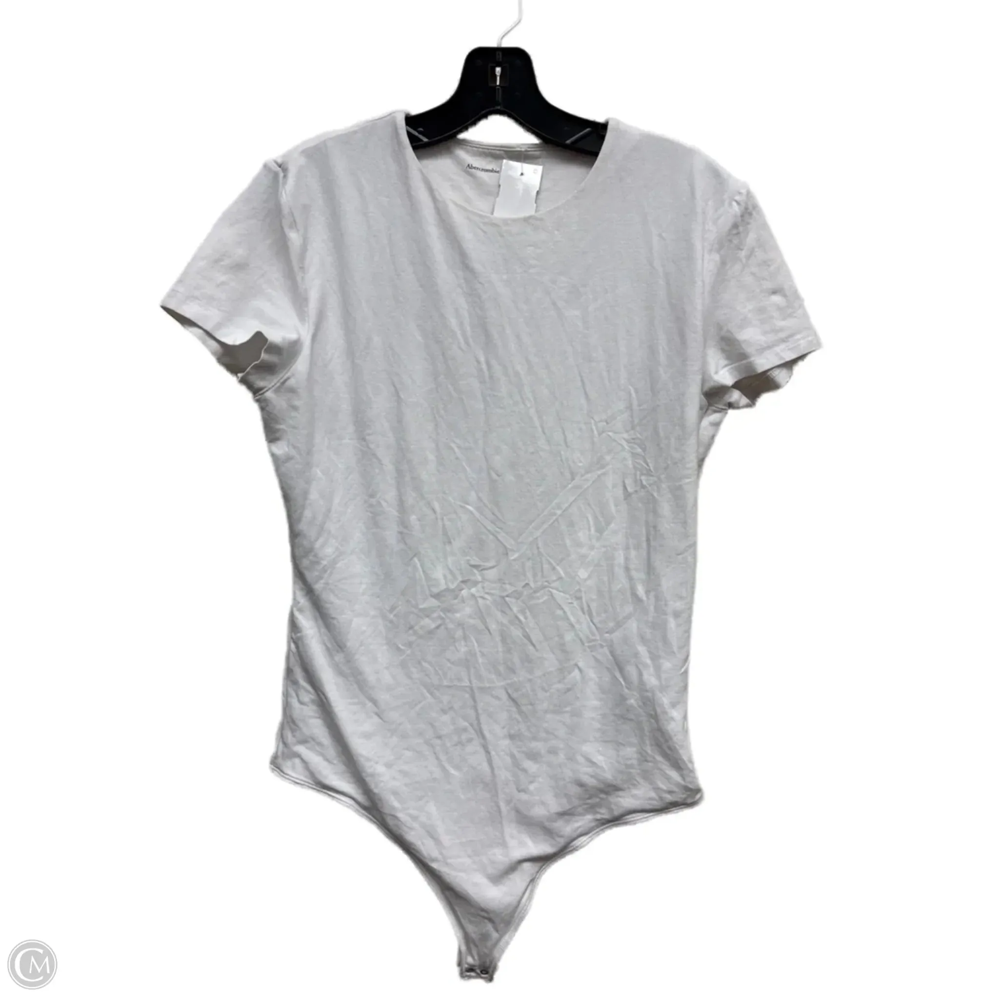Bodysuit By Abercrombie And Fitch In White, Size: Xl wardrobe essential bodysuit