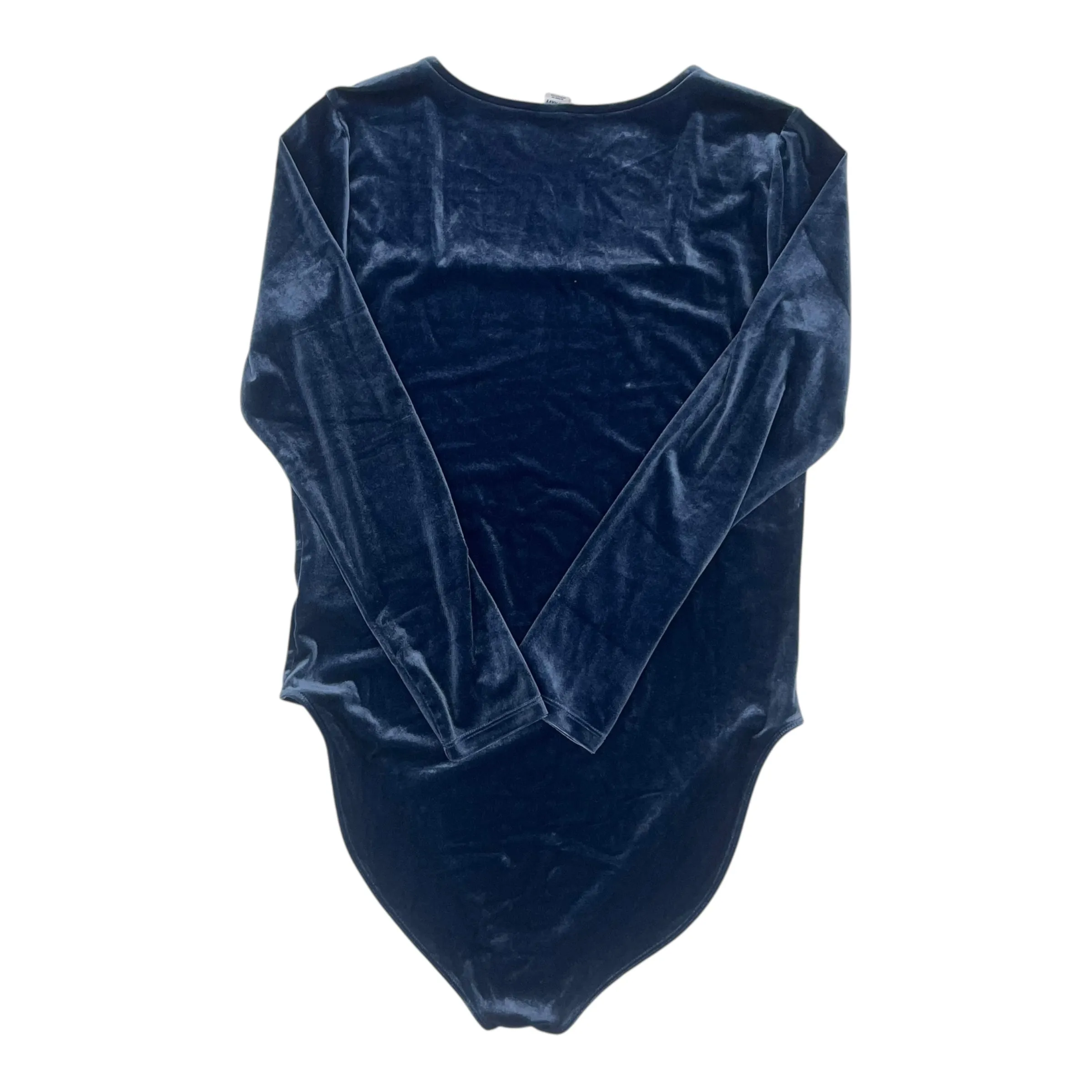 velvet bodysuit weekend wear bodysuit Bodysuit By Old Navy In Blue, Size:Xl