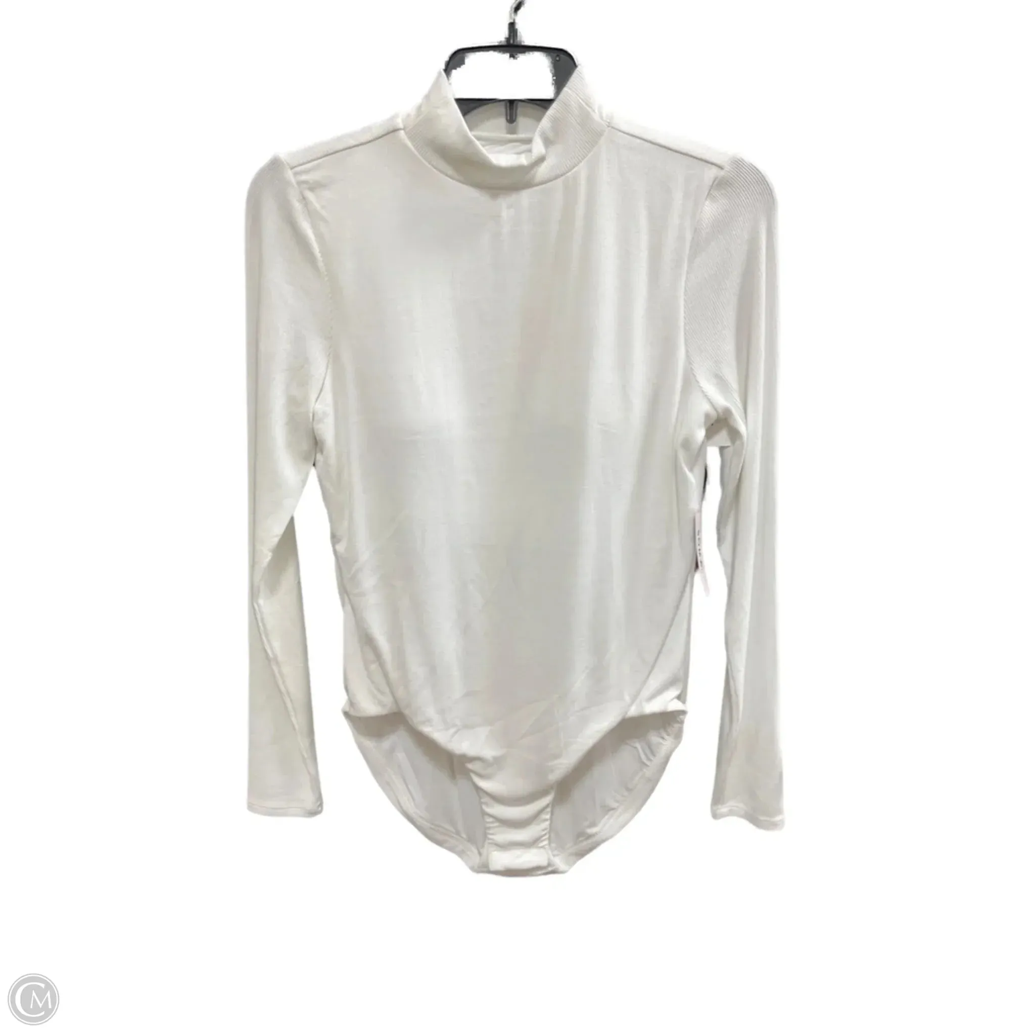 office chic bodysuit minimalist bodysuit Bodysuit By Soma In Ivory, Size: S