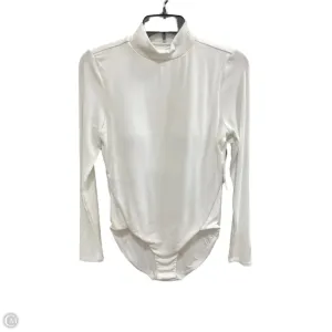 office chic bodysuit minimalist bodysuit Bodysuit By Soma In Ivory, Size: S