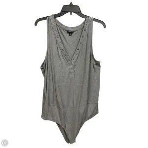 Bodysuit By Torrid In Grey, Size: 3x shopping bodysuit maternity bodysuit