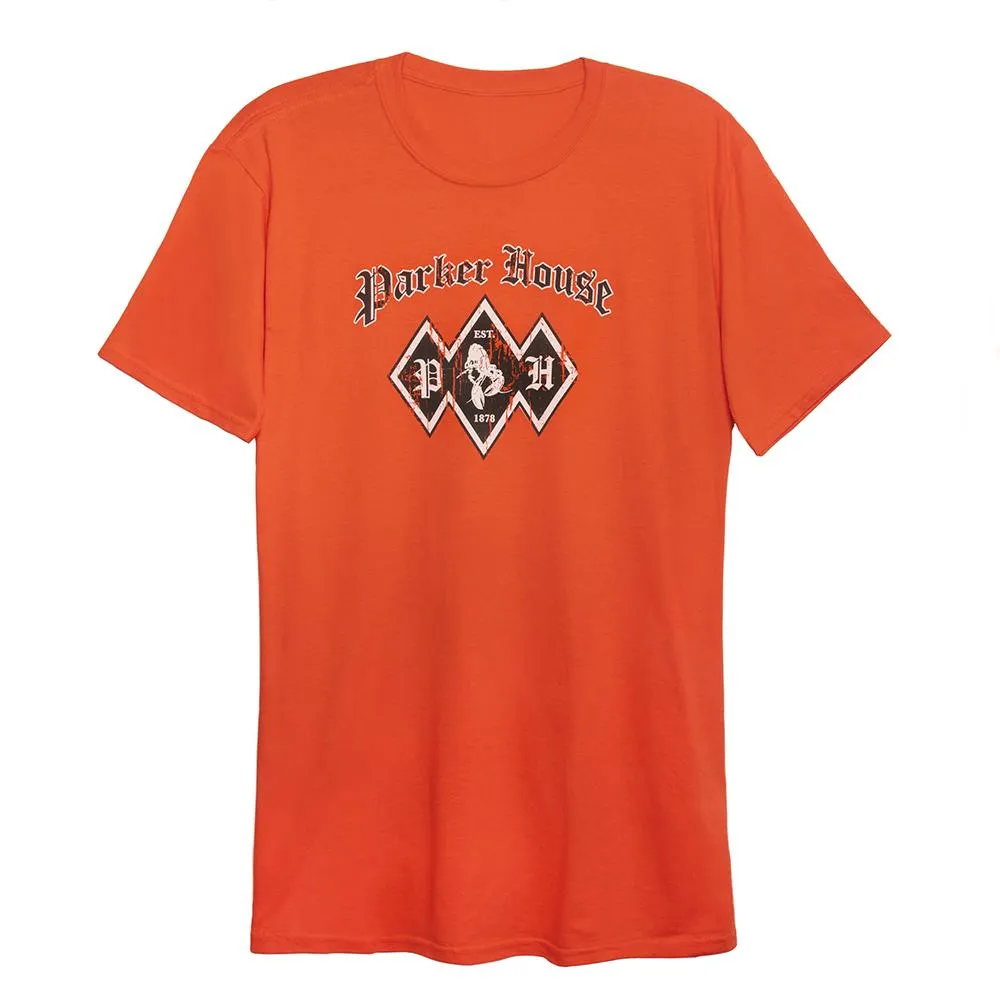 Diamond Front T-Shirt Stretchable Knit