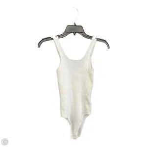 winter bodysuit Bodysuit By Clothes Mentor In White, Size: S