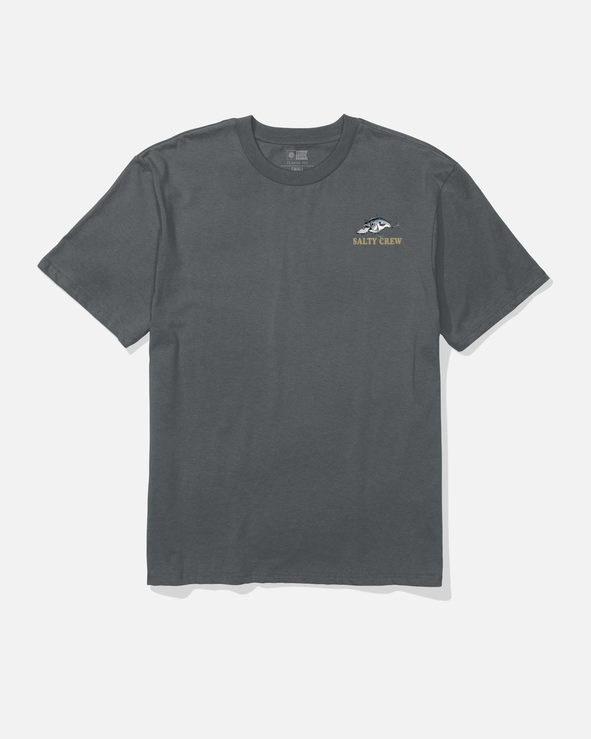 Sporty and Stylish Cast Life Classic Tee - Charcoal