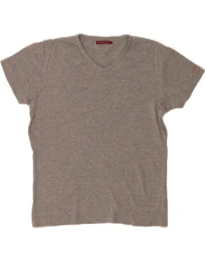 Minimal Style Trend REPLAY Womens T-Shirt BEST SELL UK 14 Medium Grey Cotton