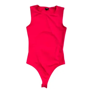 stretchy bodysuit Bodysuit By Express In Pink, Size:Xs