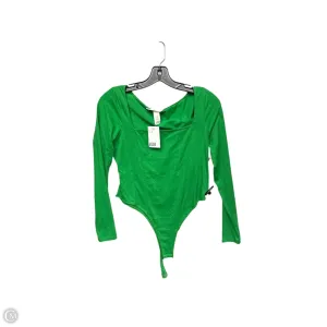 Bodysuit By H&m In Green, Size: M seamless bodysuit