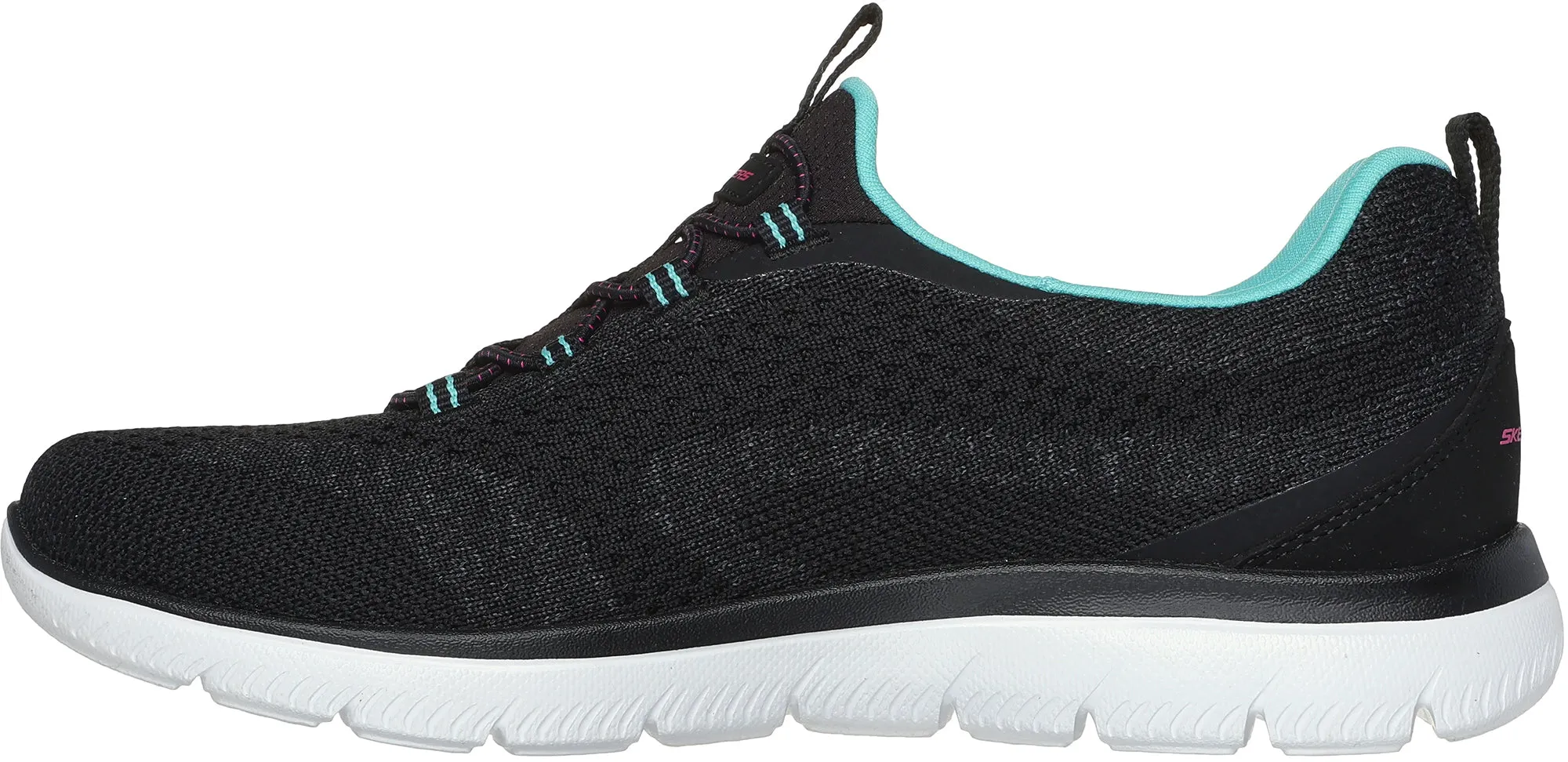 Skechers Summits New Nature Womens Training Shoes - Black Comfort Fit System