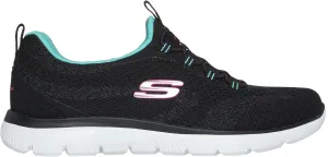 Skechers Summits New Nature Womens Training Shoes - Black Everyday Gear Orthotic Support