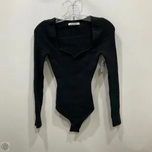 Bodysuit By Abercrombie And Fitch In Black, Size: M shopping bodysuit soft fabric bodysuit