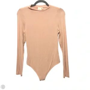 Bodysuit By Clothes Mentor In Orange, Size: M red bodysuit