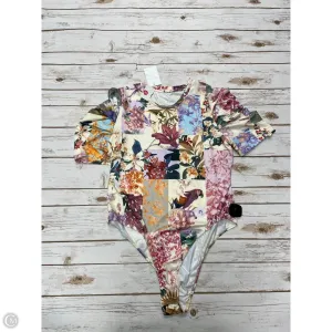 long sleeve bodysuit organic cotton bodysuit Bodysuit By Cme In Multi-colored, Size: 3x
