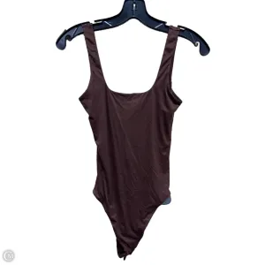 nude bodysuit bodysuit with jeans Bodysuit By Victorias Secret In Brown, Size: S