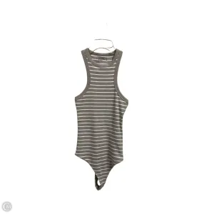 Bodysuit By Abercrombie And Fitch In Beige, Size: Xs winter bodysuit fashion bodysuit