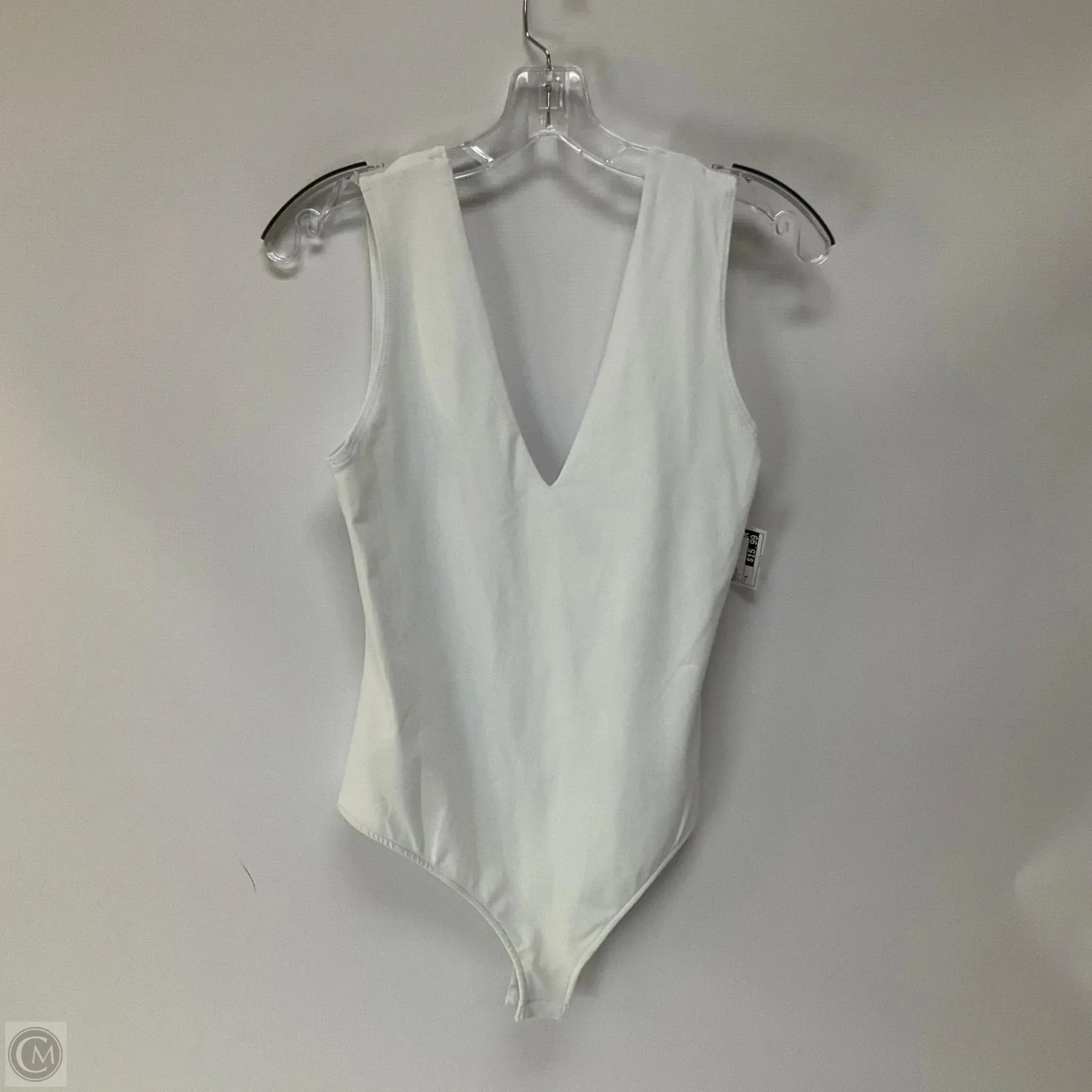 Bodysuit By Free People In White, Size: M celebrity style bodysuit ballet bodysuit