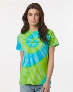Fashion-Forward Look perfect for all-day wear Dyenomite 200TY Typhoon Tie-Dyed T-Shirt
