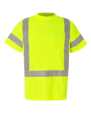 Kishigo 9118-9119 Class 3 T-Shirt Odor Control Finish GentleWashResistance