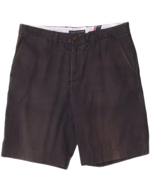 Weekend Comfort TOMMY HILFIGER Mens Classic Fit Chino Shorts W36 Large Navy Blue Cotton