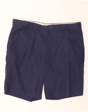 DOCKERS Mens Chino Shorts  W38 XL Navy Blue Cotton Outdoor Movement Performance Look