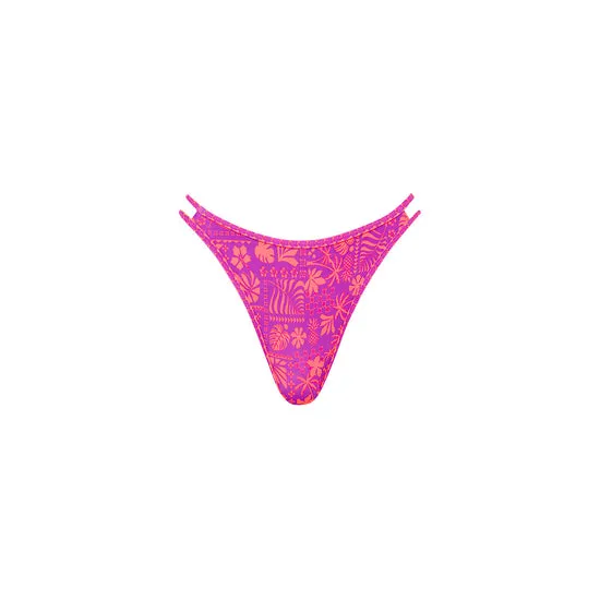 Kulani Kinis Twin Strap Cheeky Bottom-La Isla Relaxing Moment Anti fog coating