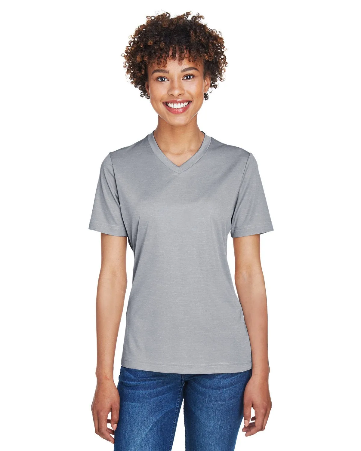 Minimalist Apparel Chic Smart Team 365 TT11HW Ladies' Sonic Heather Performance T-Shirt