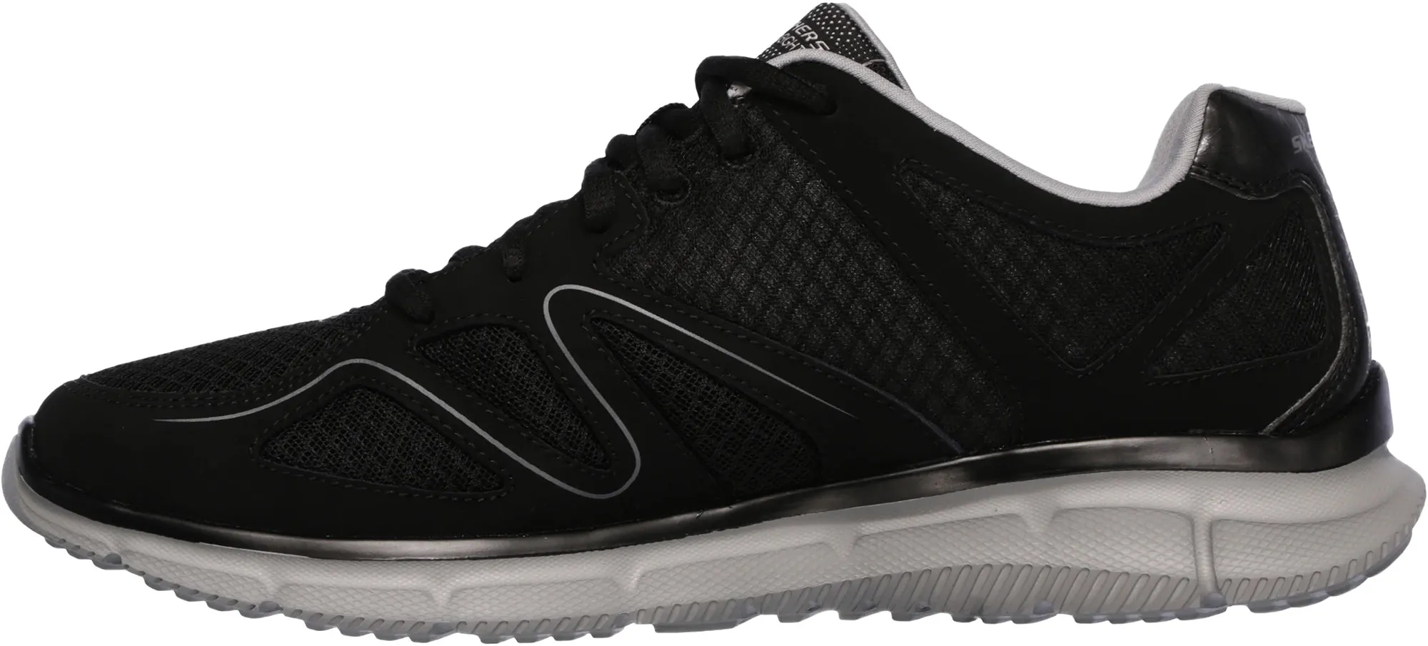 Skechers Verse Flash Point Mens Training Shoes - Black Hyper Compression Molding Trendy Performance