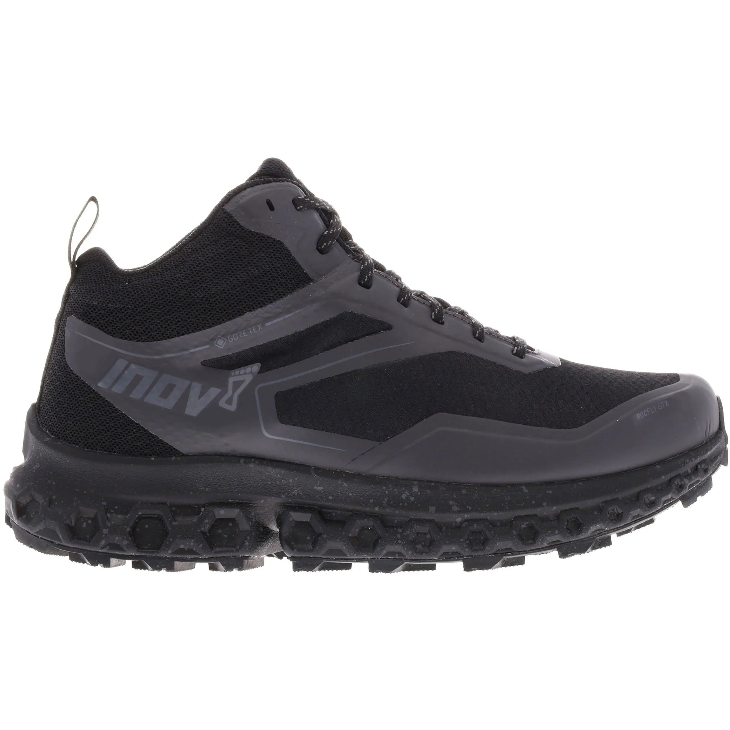 Nature Hike Inov8 RocFly G 390 GORE-TEX Mens Walking Boots - Black