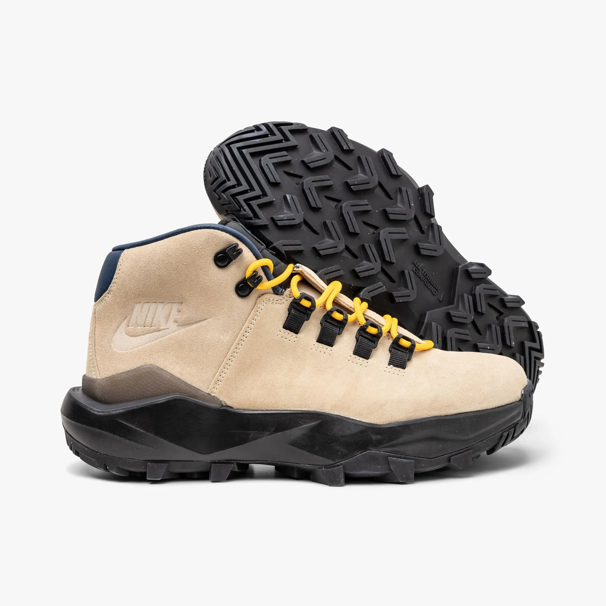 Padded Tongue Low Impact Nike Cygnal Light Orewood Brown / Navy - Black