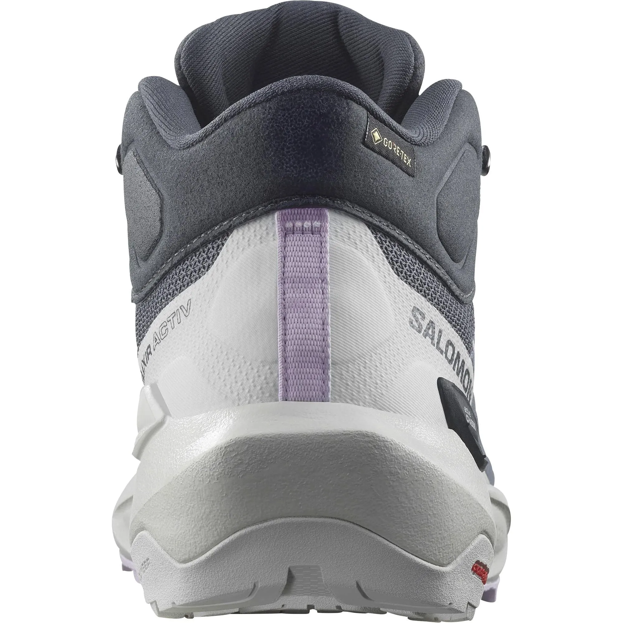 Deep Tread Salomon Elixir Activ Mid GORE-TEX Womens Walking Shoes - Blue