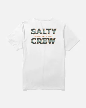 Offset Tee - White Essential Casual Comfy Wardrobe